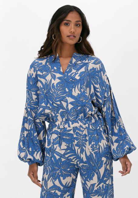 Blauwe BY-BAR Blouses AMBER JUNGLE BLOUSE - large
