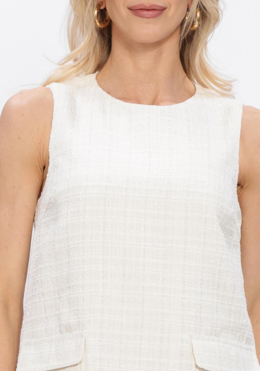 Groene Y.A.S. Jurken YASJOSE SL BOUCLE DRESS - large