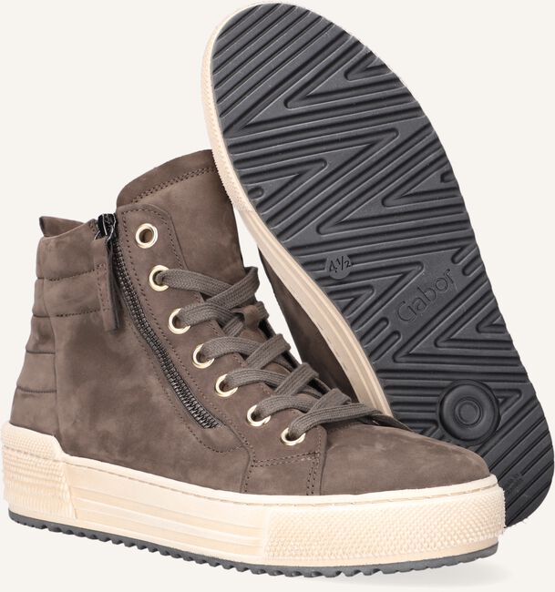 Bruine GABOR Hoge sneakers 488 Bruine GABOR Hoge sneakers 488 - large