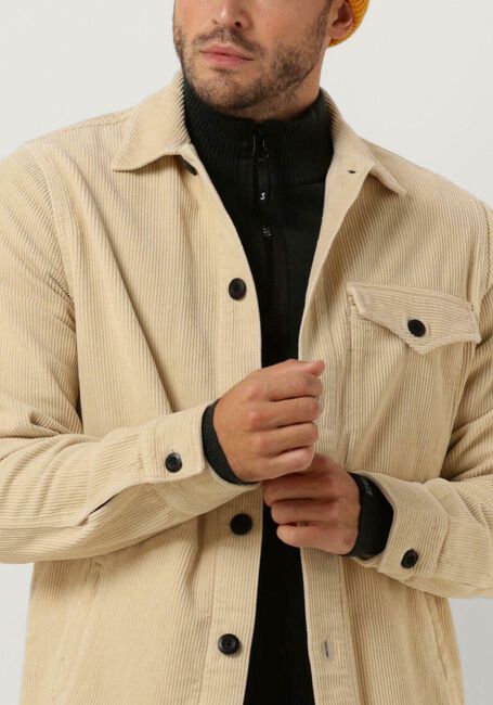 Zand BUTCHER OF BLUE Overshirt MARVIN CORD OVERSHIRT - large