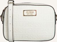 Witte GUESS Schoudertas KAMRYN CROSSBODY TOP ZIP - medium