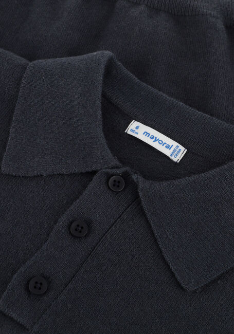 Blauwe MAYORAL Polo L/S KNIT POLO - large