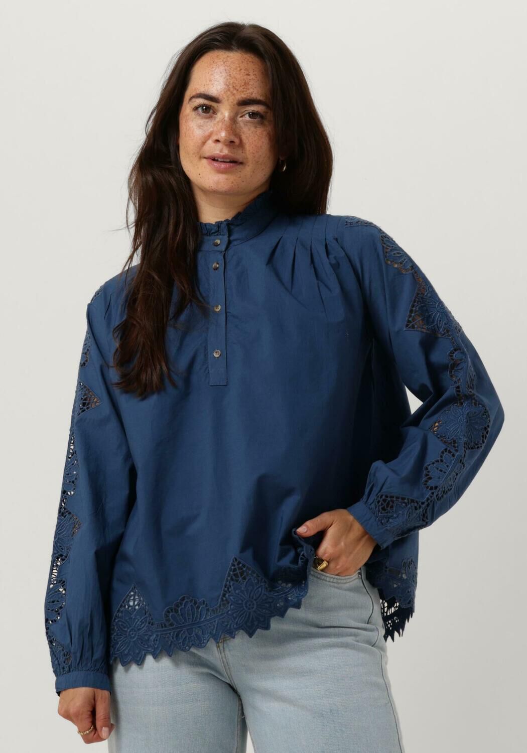 VANESSA BRUNO Dames Blouses Bay Blauw