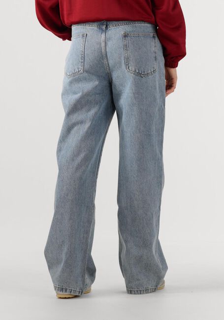 Lichtblauwe ALIX THE LABEL Wide jeans LADIES WOVEN DENIM PANTS - large