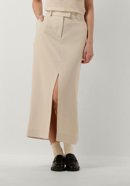 Beige SECOND FEMALE Midirok FIQUE NEW SKIRT - large