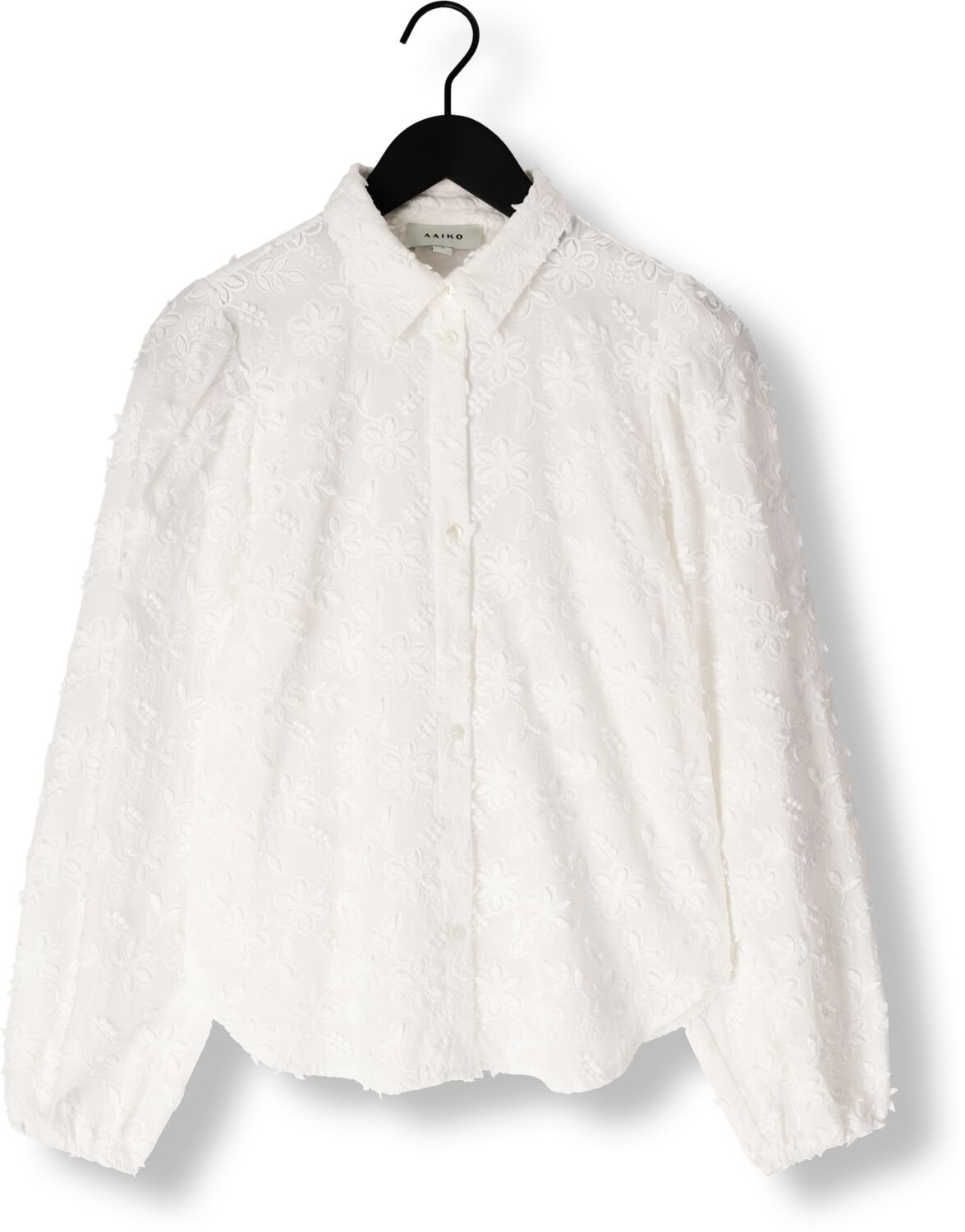 AAIKO Dames Blouses Lien Long Sleeve Co 510 Wit
