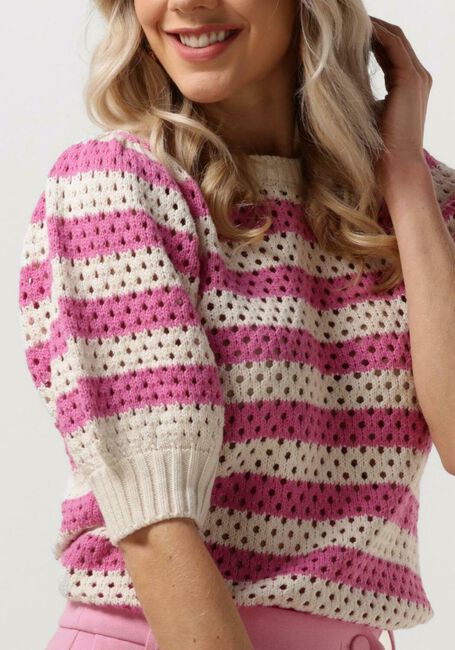 Roze MINUS T-shirt GEORGINA KNIT T-SHIRT - large