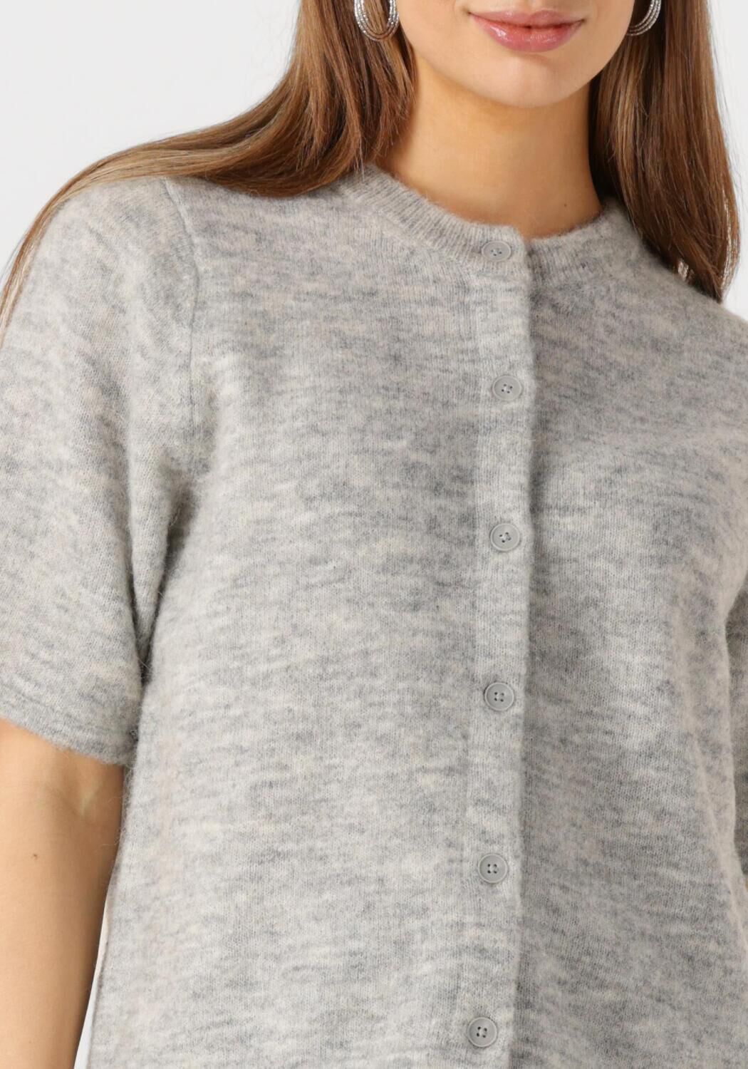 SELECTED FEMME Dames Truien & Vesten Slflulu 2 4 Knit Cardigan Grijs