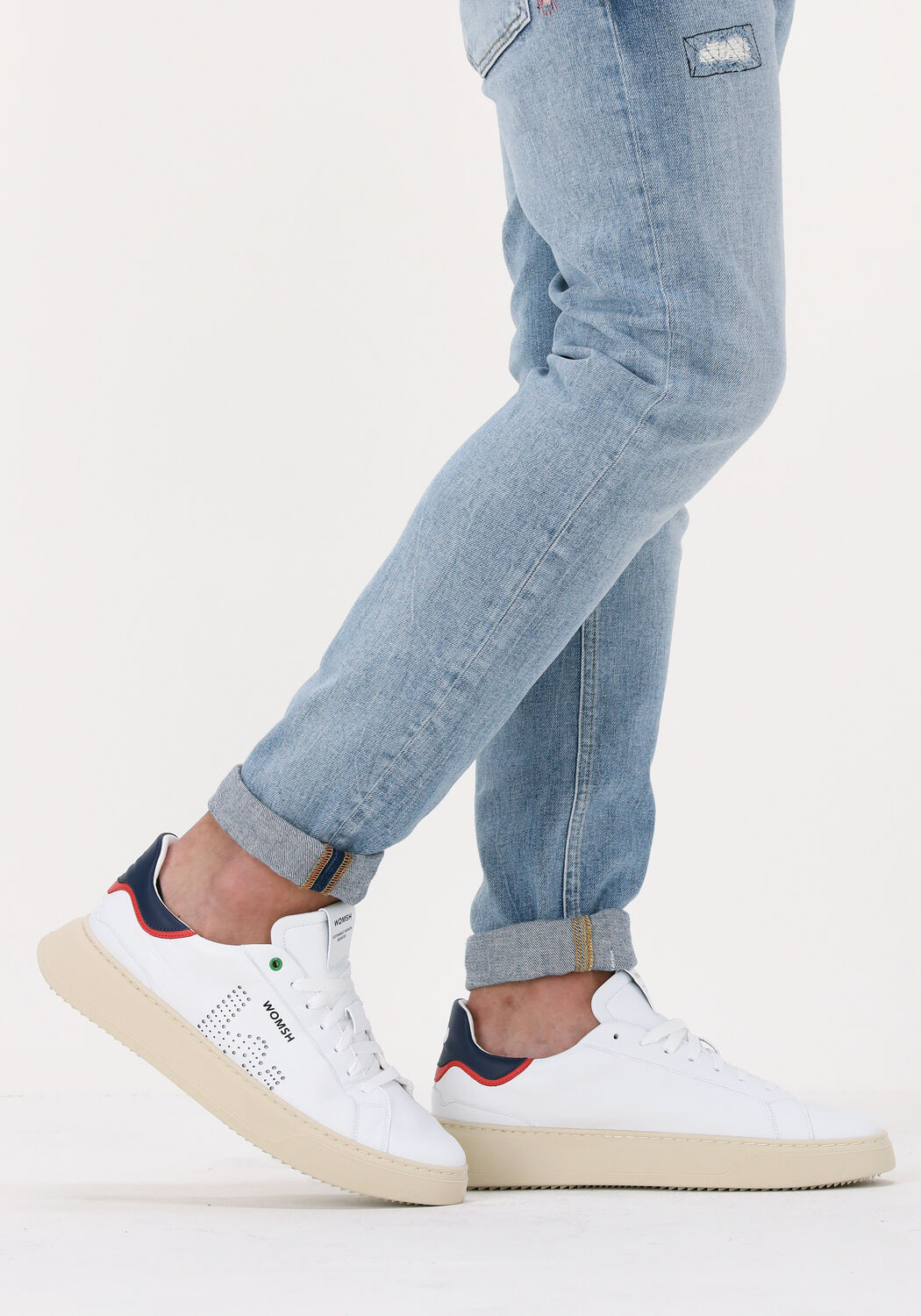 Witte WOMSH Lage sneakers SNIK - large