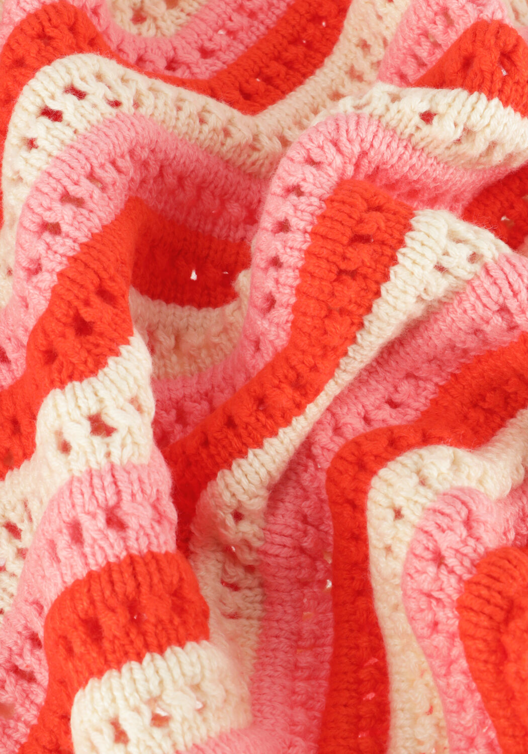 Rode Y.A.S. Trui YASTRIO KNIT PULLOVER - large