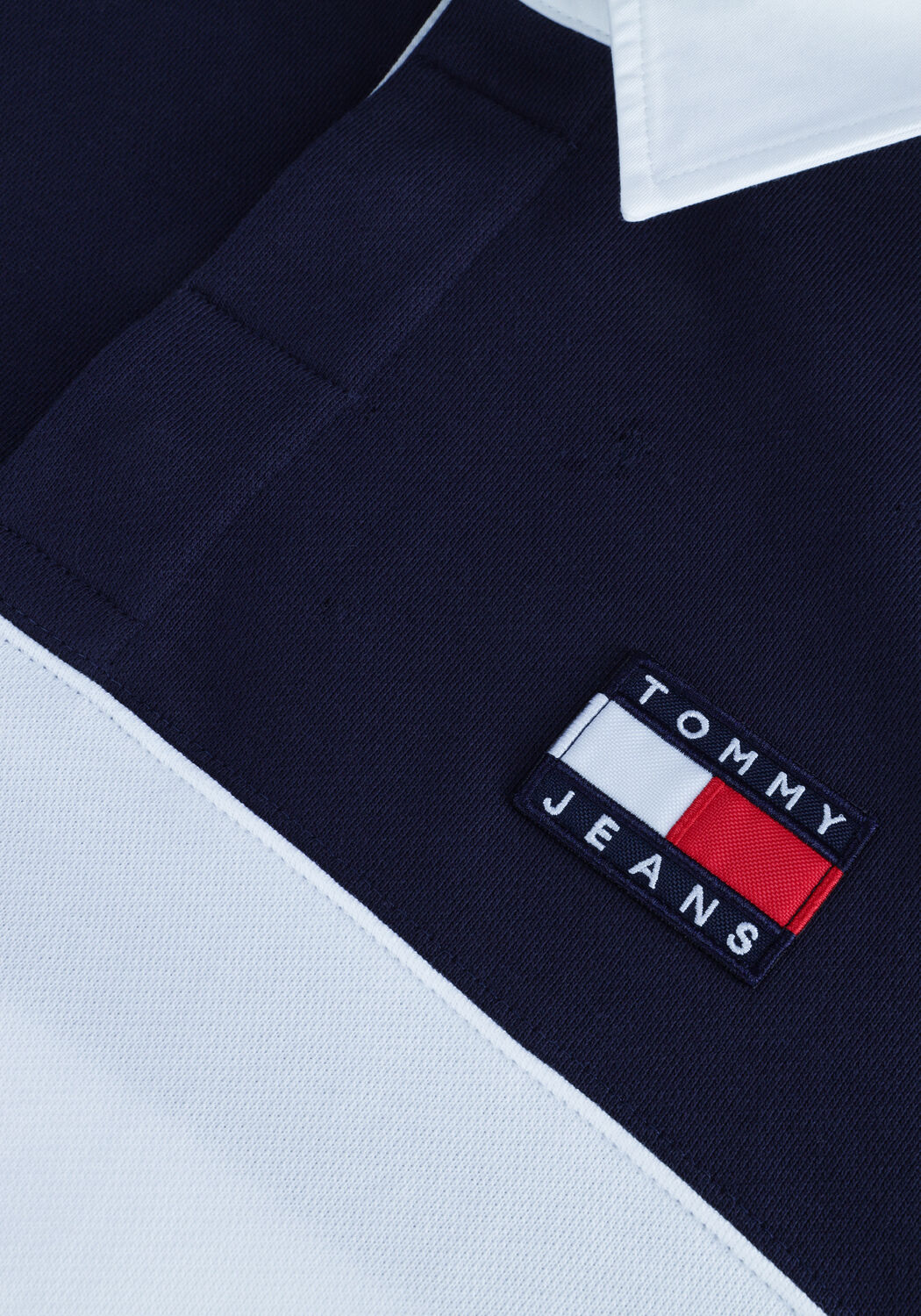 Multi TOMMY JEANS Trui TJM SKATER ARCHIVE BLOCK RUGBY - large