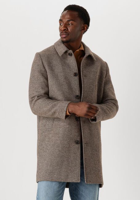 Beige SELECTED HOMME Mantel SLHARCHIVE CAR COAT - large