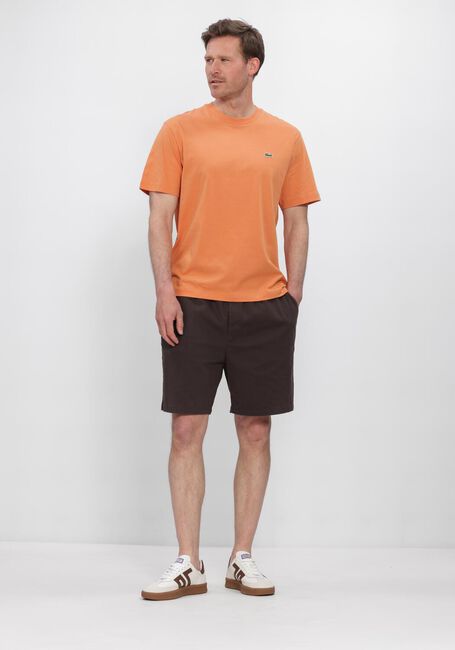 Oranje LACOSTE T-shirt COTTON T-SHIRT - large