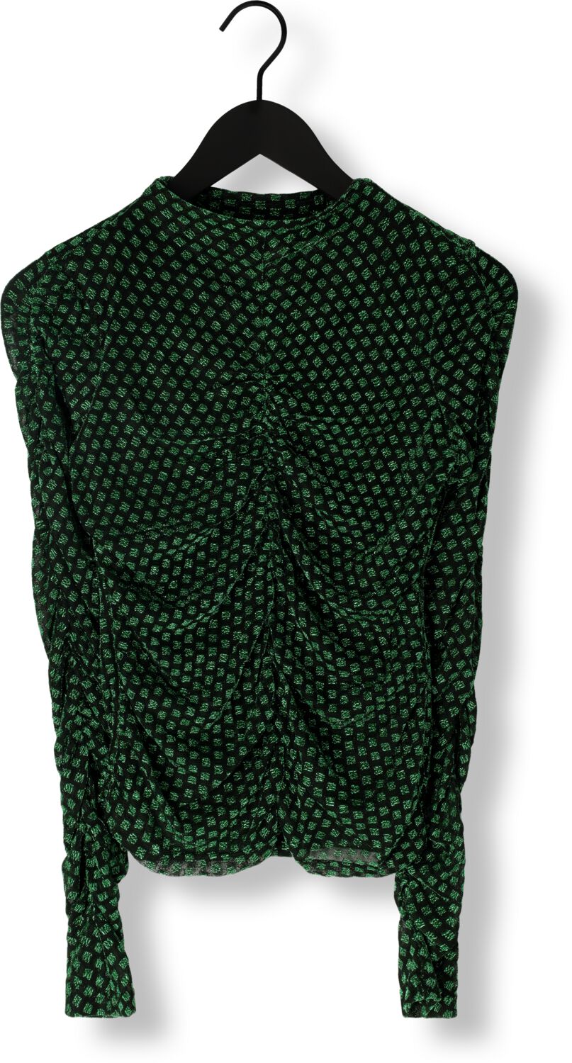 Y.A.S. Dames Tops & T-shirts Yassgrido Ls Top Donkergroen