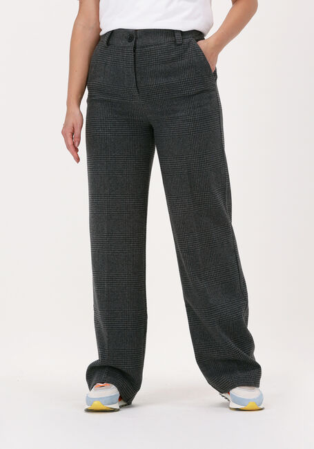 Grijze MODSTRÖM Pantalon GALE CHECK PANTS - large