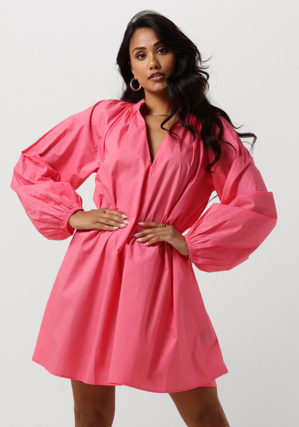 Notre-v Dames Jurken Nv-dayo Mini Dress Pink Dames