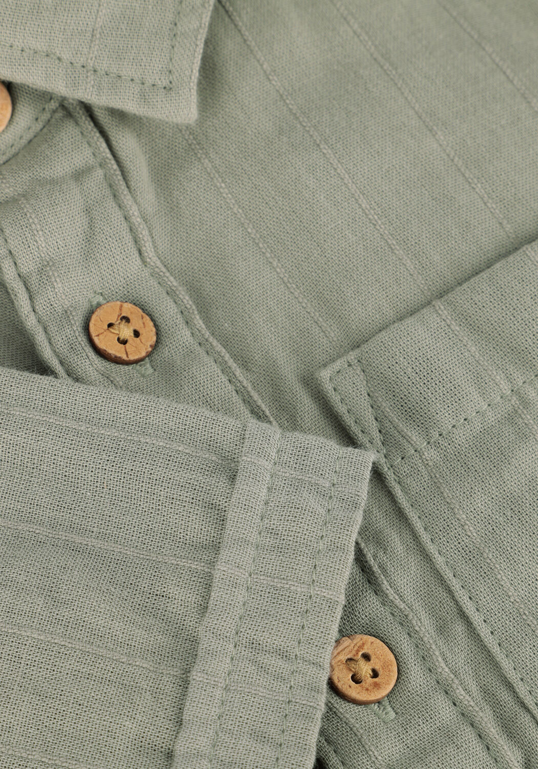 Groene LIL' ATELIER Casual overhemd NMMFELIX SS LOOSE SHIRT LIL - large