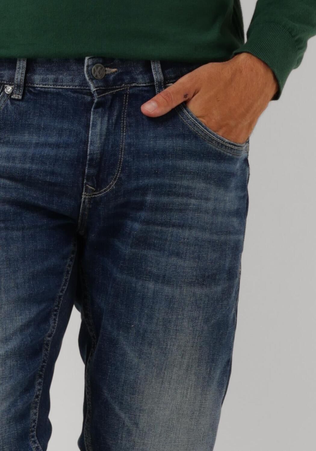 PME LEGEND Heren Jeans Xv Denim Cross Vintage Wash Blauw