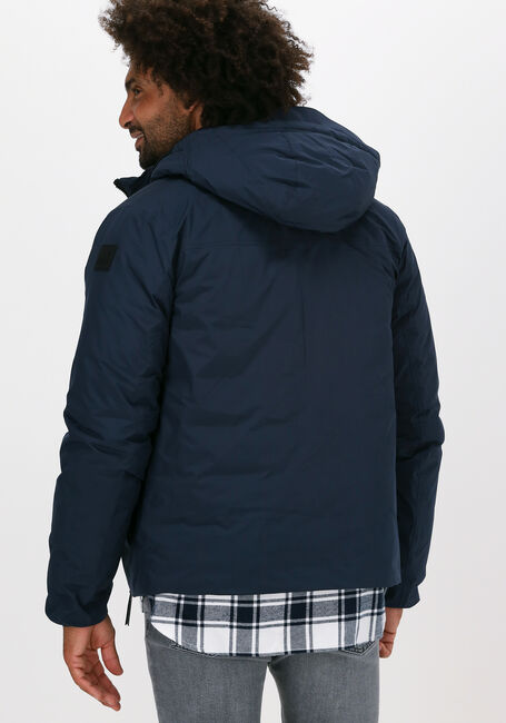 Donkerblauwe PME LEGEND Gewatteerde jas SHORT JACKET NEXTSHELL RECYCLE - large