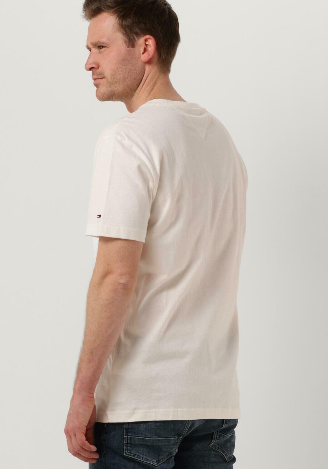 Gebroken wit TOMMY JEANS T-shirt TJM CLSC SMALL VARSITY TEE - large