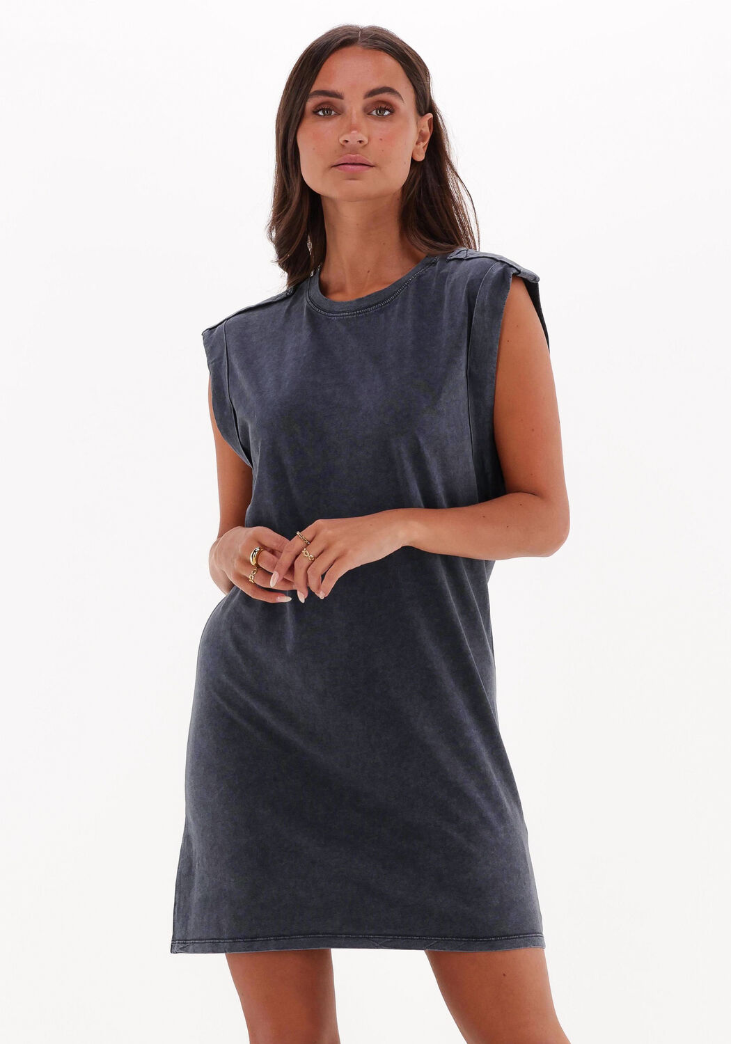 Sleeveless tee shirt dress sales