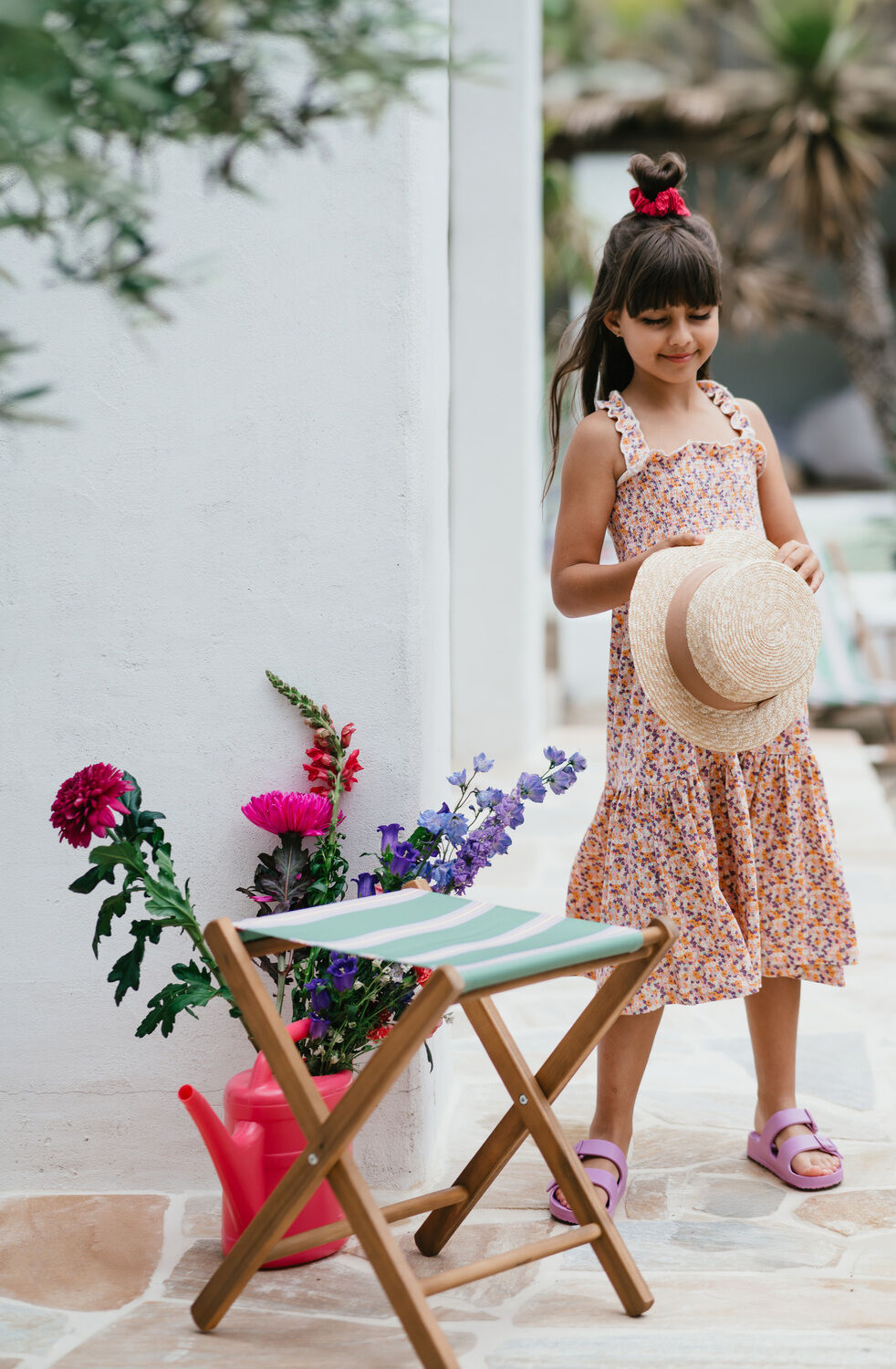 Multi PETIT BLUSH Maxi jurk KATE DRESS - large