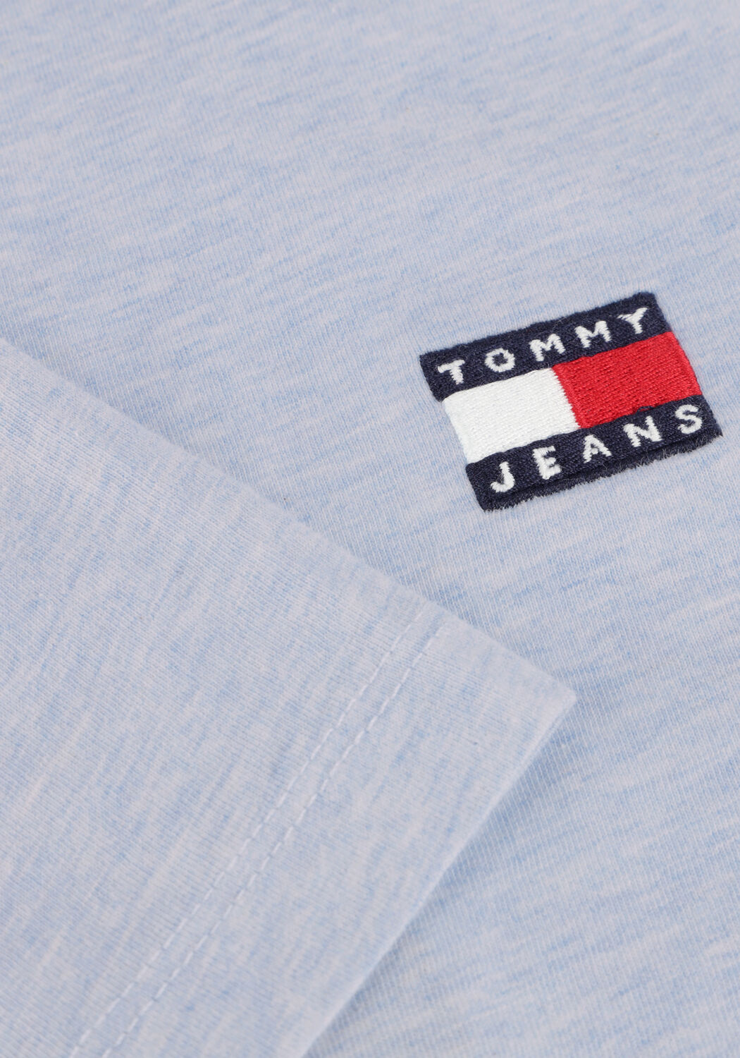 Lichtblauwe TOMMY JEANS T-shirt TJW REG BADGE TEE - large