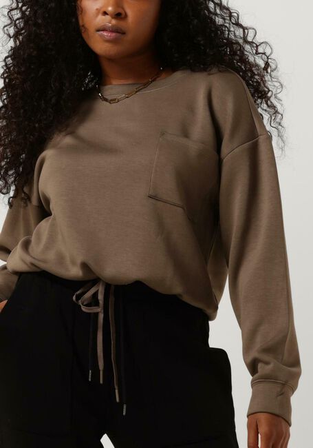 Bruine MSCH COPENHAGEN Sweater BIANNA IMA Q SWEATSHIRT - large
