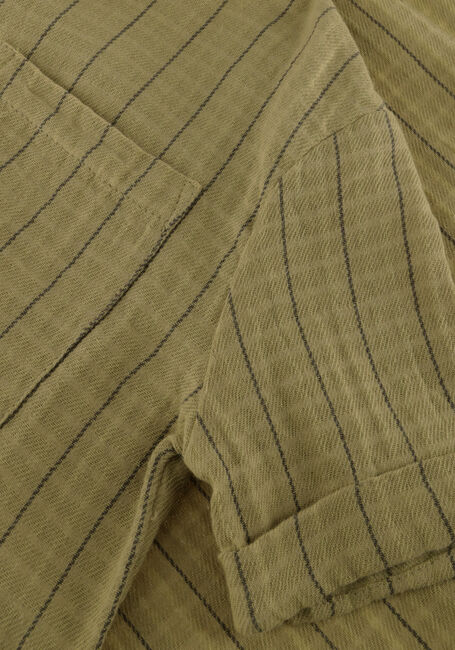 Khaki DAILY7 Polo SHIRT SMALL STRIPE - large