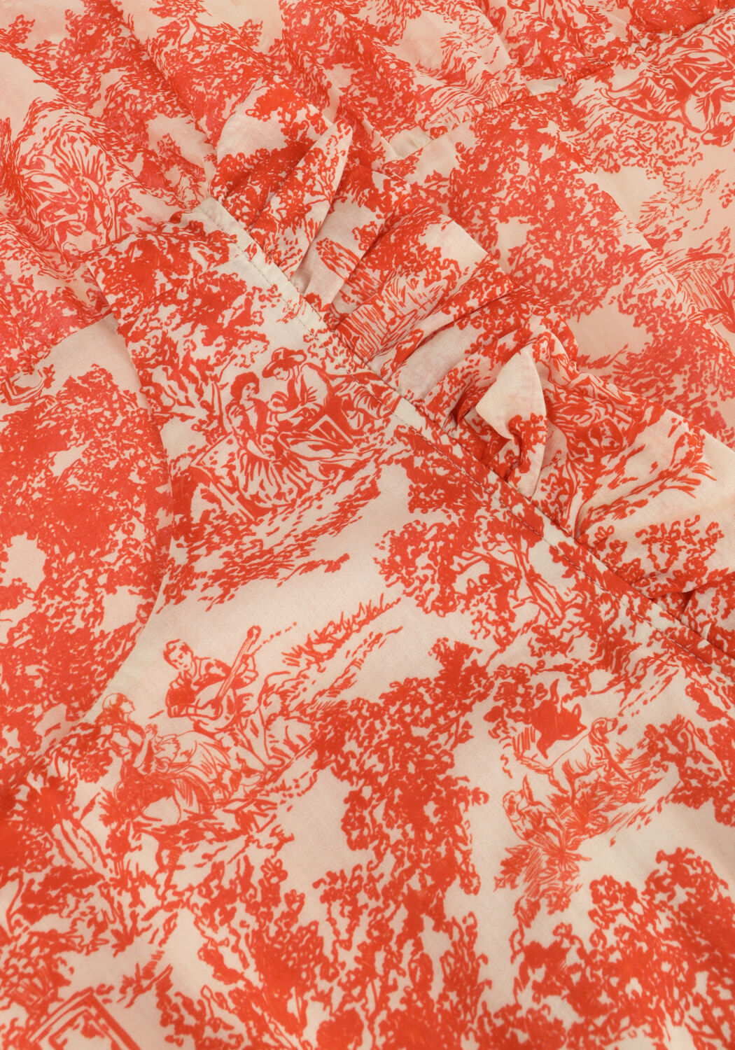 Oranje AMAYA AMSTERDAM Midi jurk DELIA - large