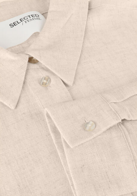 Beige SELECTED WOMEN Blouses SLFVIVA LS SHIRT Beige SELECTED WOMEN Blouses SLFVIVA LS SHIRT - large