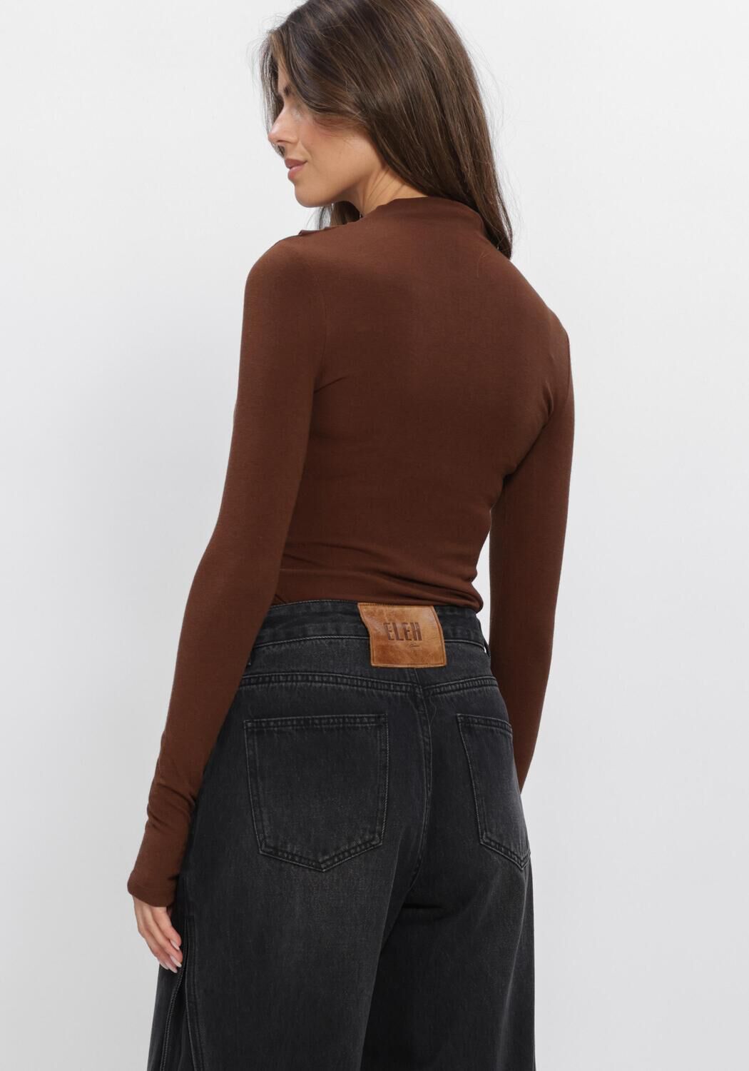 Bruine ELEH Top EFW260160 - large