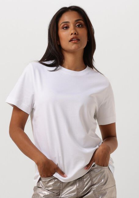 Witte SUMMUM T-shirt SHORT SLEEVE TOP CLASSIC COTTON TEE - large