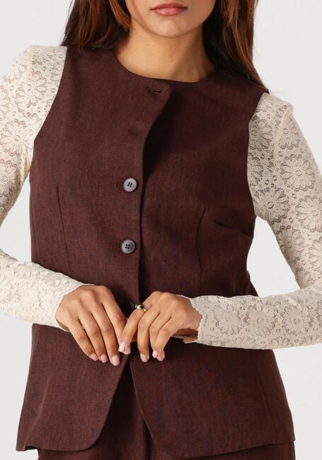 Bruine YDENCE Gilet GILET MELLIE - large