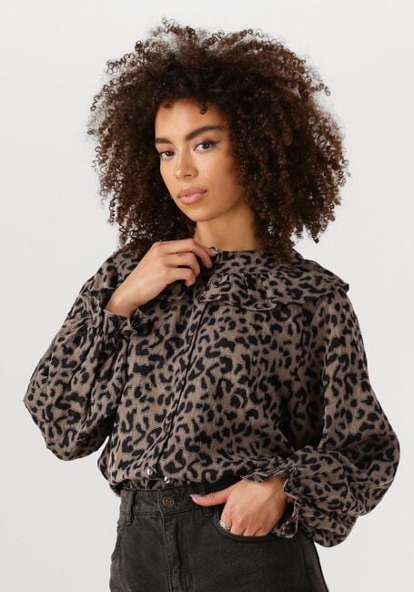 Zwarte BY-BAR Blouses GIA LEO BLOUSE - large