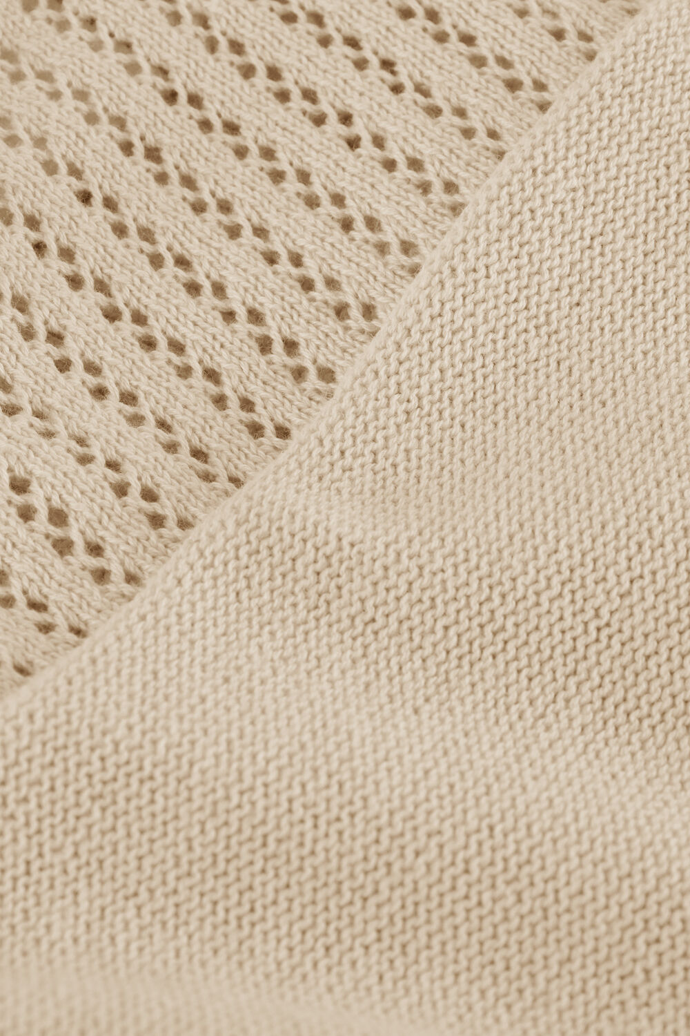 Beige QUINCY MAE Sets POINTELLE KNIT SET - large