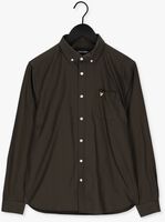 Olijf LYLE & SCOTT Casual overhemd REGULAR FIT LIGHT WEIGHT OXFORD SHIRT