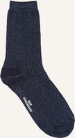 Blauwe BECKSONDERGAARD Sokken GLITTER DRAKE SOCK - medium