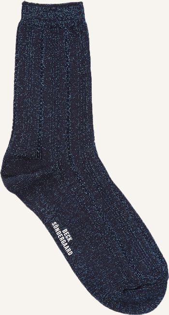 Blauwe BECKSONDERGAARD Sokken GLITTER DRAKE SOCK Blauwe BECKSONDERGAARD Sokken GLITTER DRAKE SOCK - large