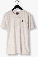 Lichtgrijze PME LEGEND T-shirt SHORT SLEEVE R-NECK SINGLE JERSEY MELANGE