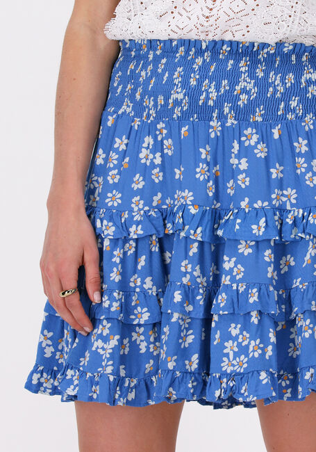 Blauwe Y.A.S. Minirok YASLIMO HW SKIRT S. - large