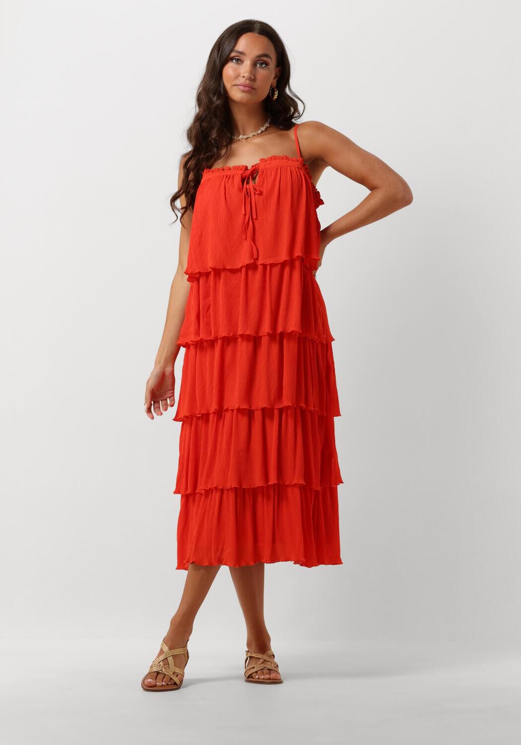 Rood jurkje dames online