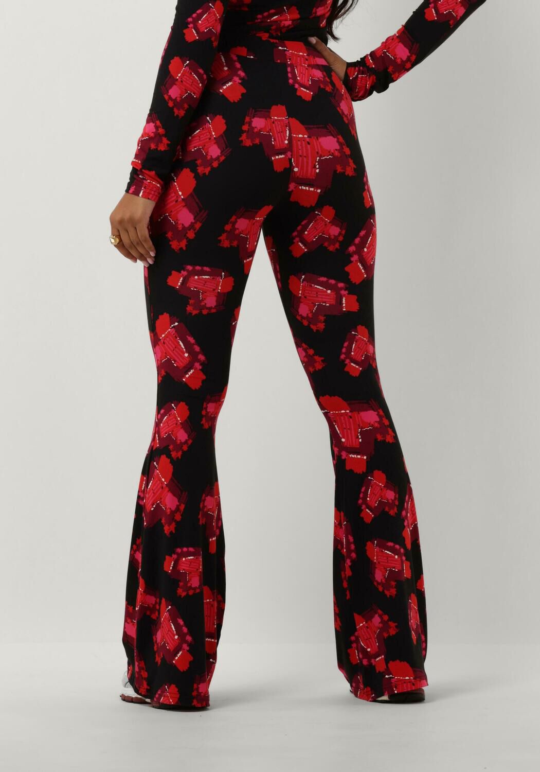 REFINED DEPARTMENT Dames Broeken Abba Zwart