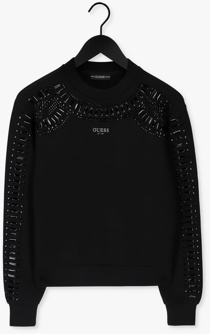 Zwarte GUESS Sweater MALORIE SWEATSHIRT - large