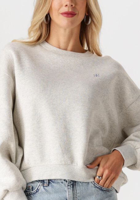Grijze BY-BAR Sweater BIBI LOVE SWEATER - large
