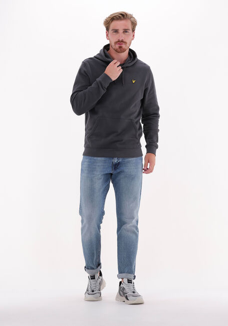Grijze LYLE & SCOTT Truien/vesten PULLOVER HOODIE - large