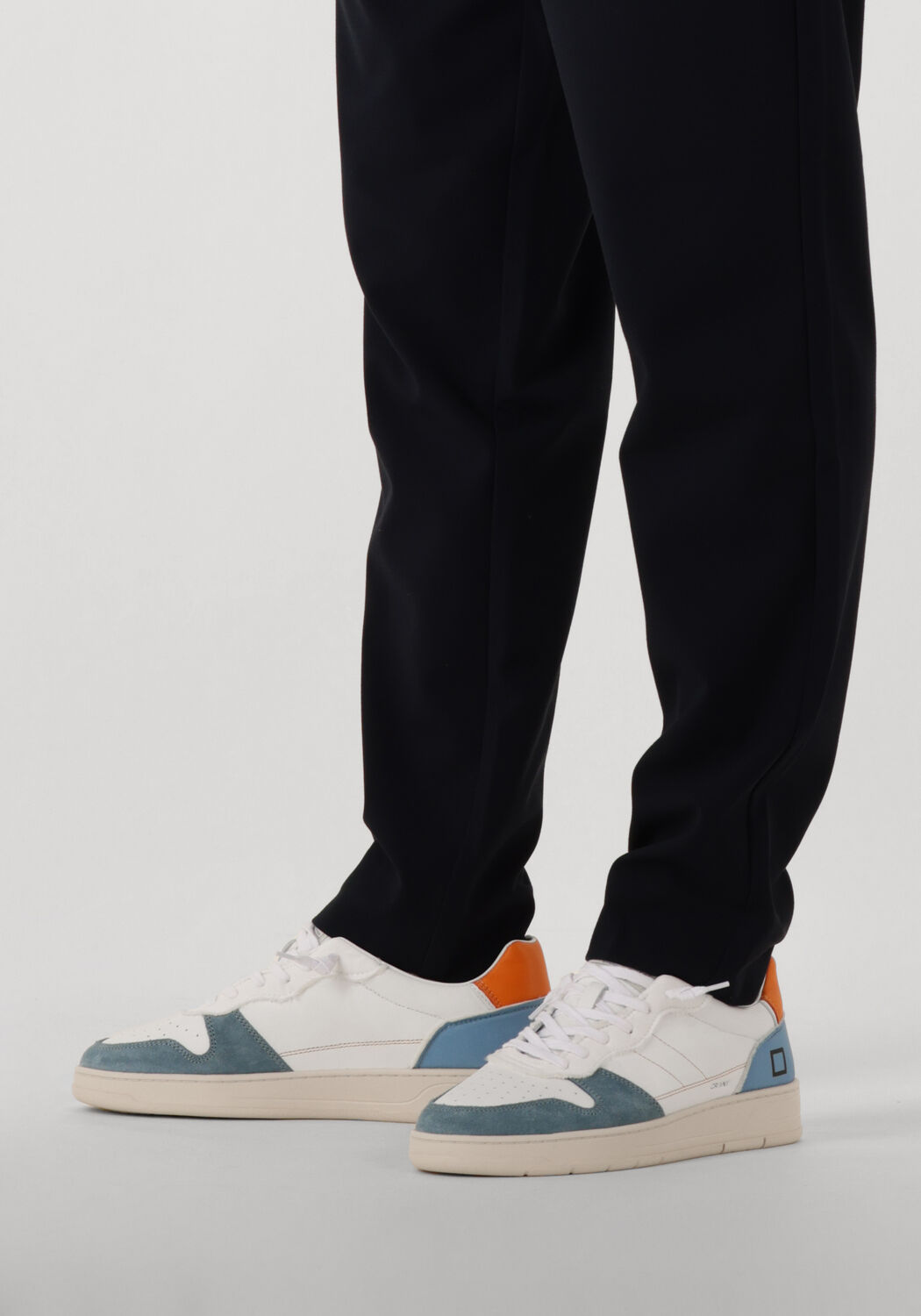 Witte D.A.T.E Lage sneakers COURT 2.0 VINTAGE - large