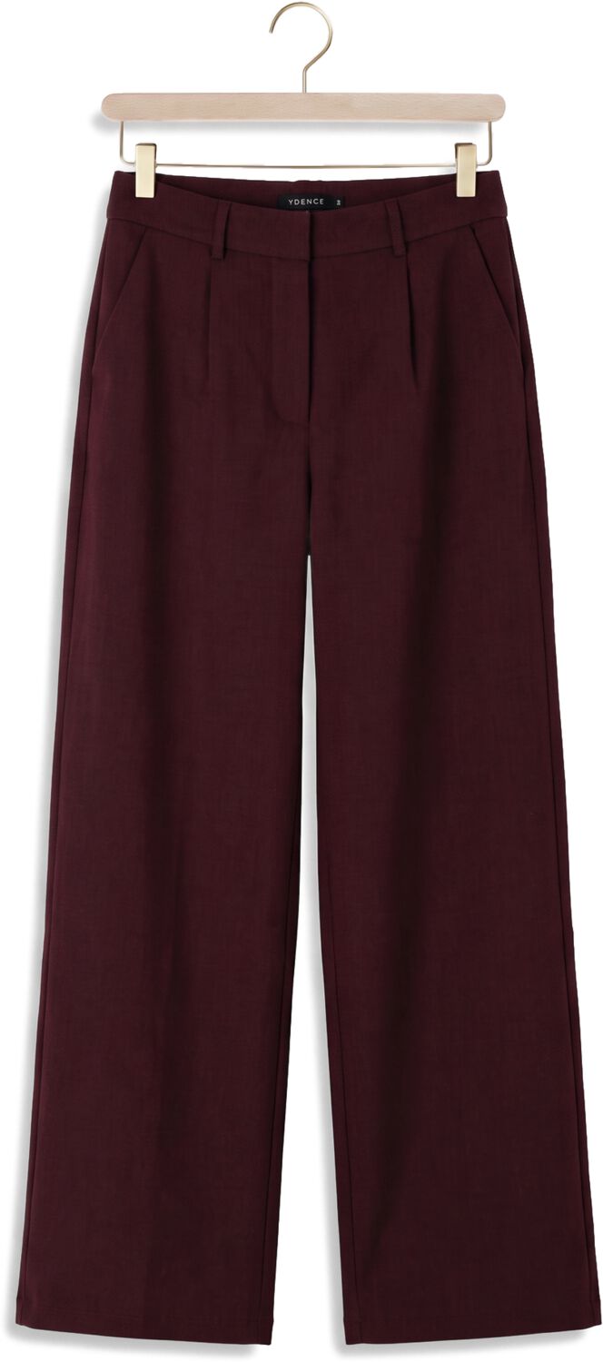 YDENCE Dames Broeken Pants Agatha Bordeaux