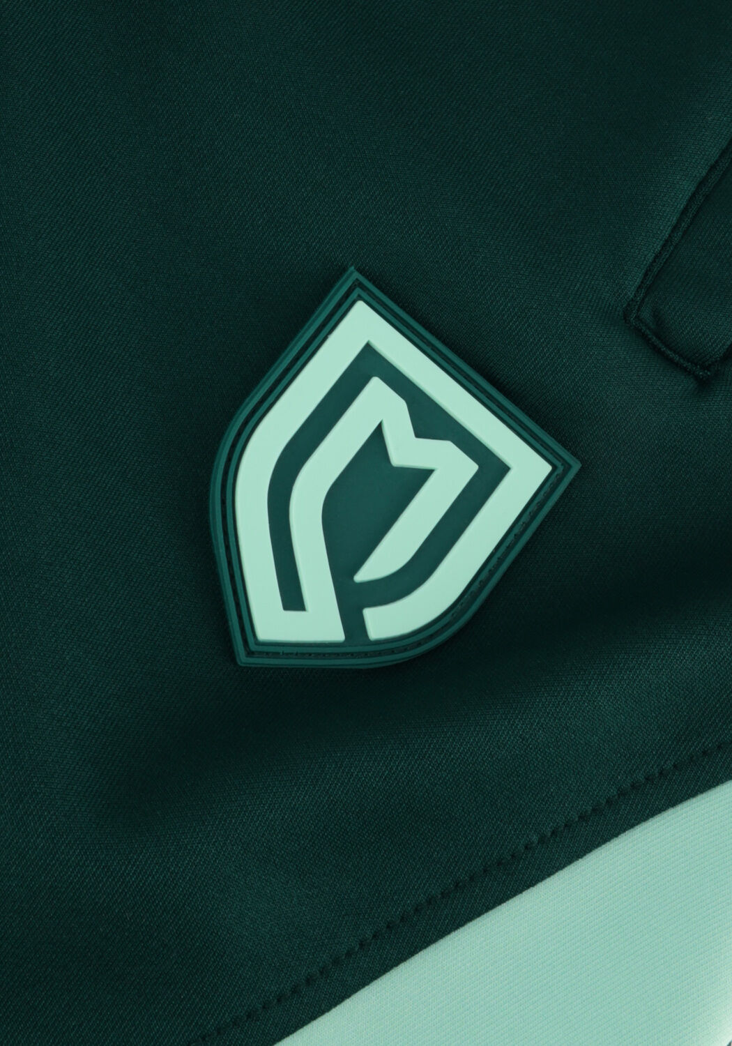 Donkergroene MALELIONS Korte broek PRE-MATCH SHORTS - large