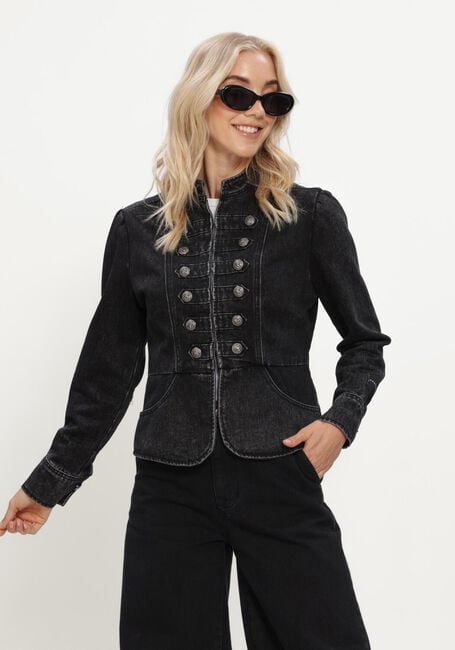 Grijze HAUTE L'AMITI&Eacute; Jack DENIM UNIFORM JACKET - large